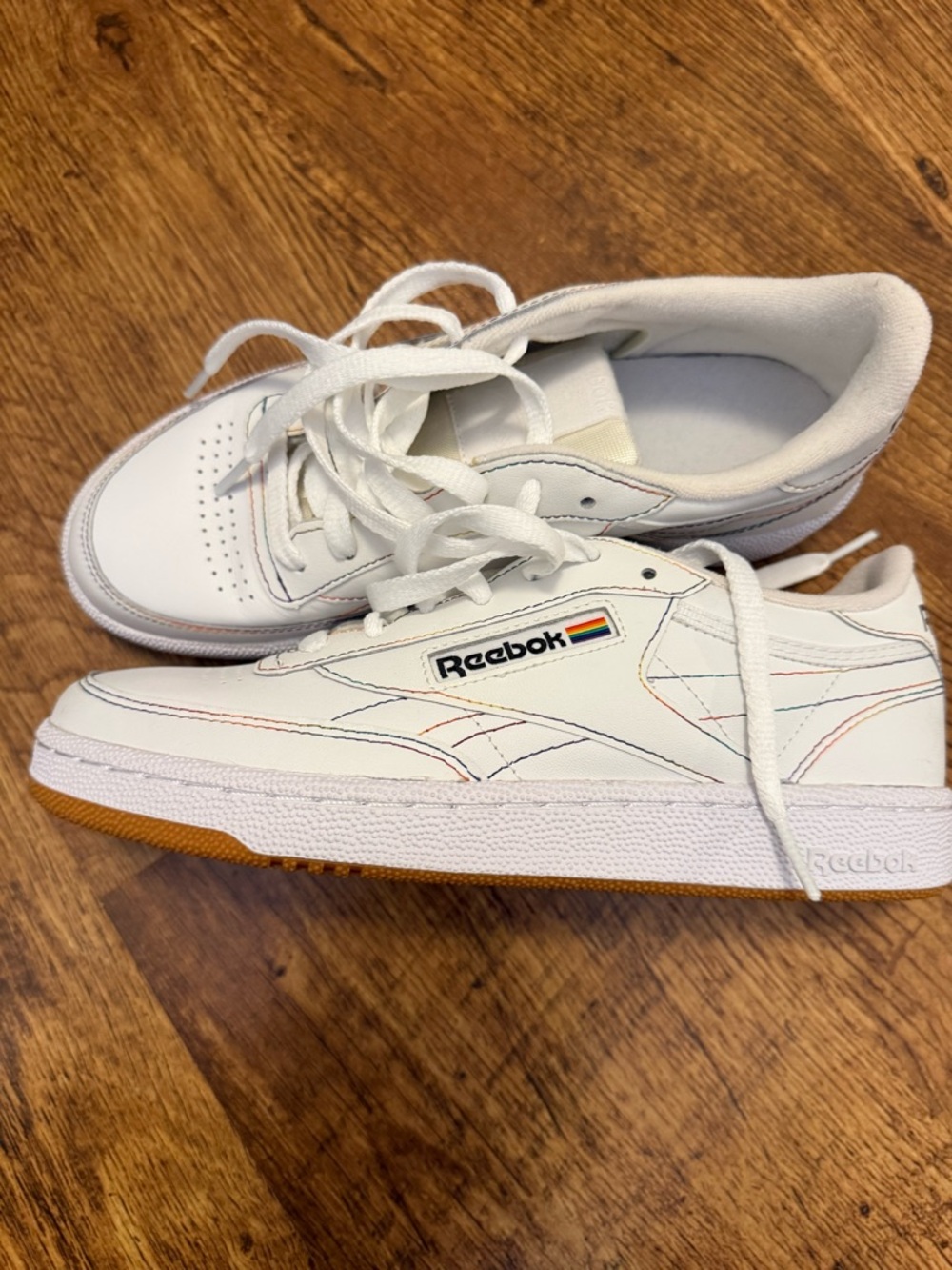 Reebok club C 85 “pride” classic tennis sneakers. - Picture 9 of 12